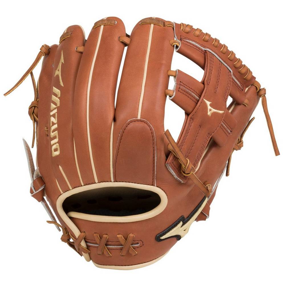 Guantes Mizuno Beisbol Pro Select Infield 11.5" - Regular Pocket Para Hombre Marrom 5098342-YN